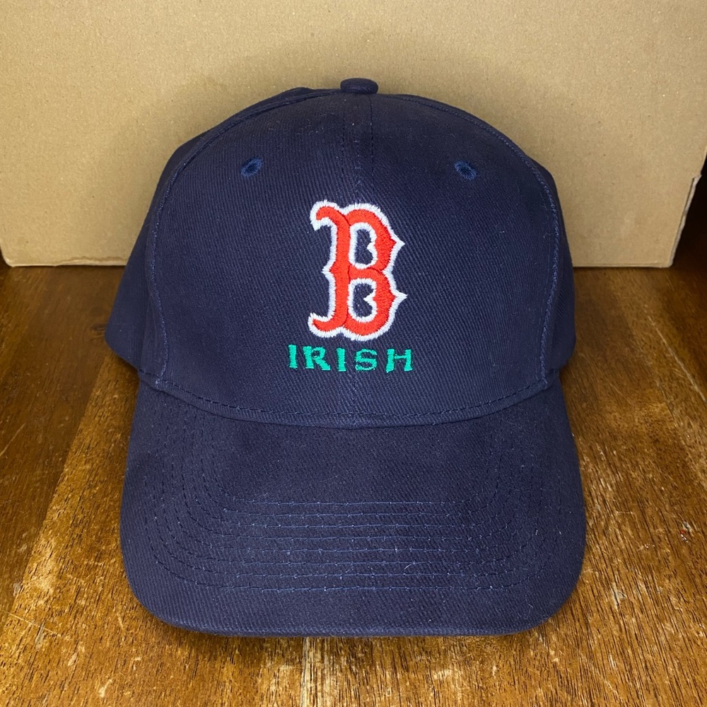 🔥⚾️ Boston Red Sox Baseball Cap Irish Strapback Hat ⚾️🔥